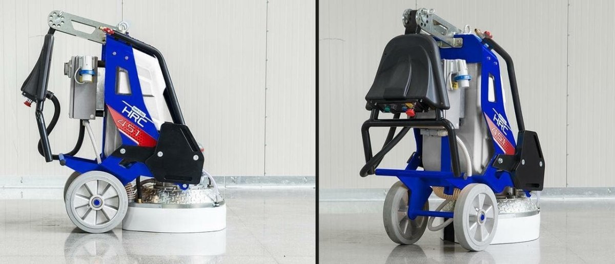 HRC 450 Concrete Grinder with Double Rotation Hypergrinder