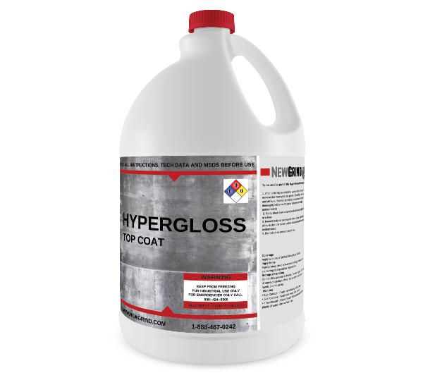 Hypergloss Top Coat Protect Polished Concrete - New Grind