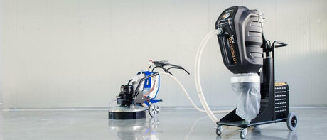 Hypervak X3 Concrete Dust Collector Hypergrinder