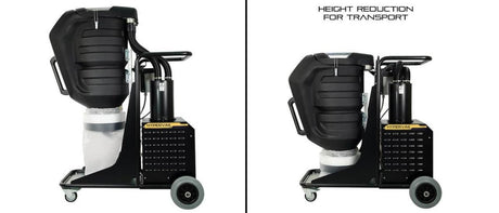 Hypervak X3 Concrete Dust Collector Hypergrinder
