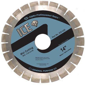 ICE Bridge Saw Blade ICE1420-1 Alpha Tools 14"