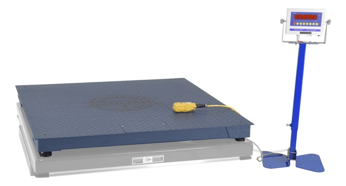 Integral Scale for Scissor Tables | Tables with Scissor Lift | Vestil