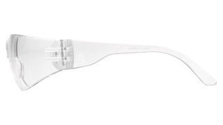 Intruder Clear Lens with Clear Temples Safety Glasses - Box of 12 Pyramex