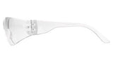 Intruder Clear Lens with Clear Temples Safety Glasses - Box of 12 Pyramex