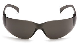Intruder Gray Lens with Gray Temples Safety Glasses - Box of 12 Pyramex