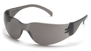 Intruder Gray Lens with Gray Temples Safety Glasses - Box of 12 Pyramex