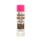 Inverted Marking Paint Spray (6 Case) 390471 Rust-Oleum Fluorescent Pink