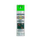 Inverted Marking Paint Spray (6 Case) 207464 Rust-Oleum Fluorescent Green