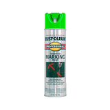 Inverted Marking Paint Spray (6 Case) 207464 Rust-Oleum Fluorescent Green