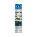 Inverted Marking Paint Spray (6 Case) 2524838 Rust-Oleum Caution Blue