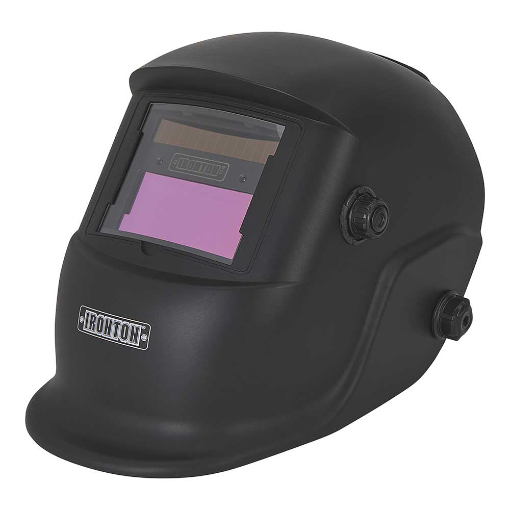 Ironton Auto Darkening Welding Helmet W/ Grind Mode | LG Blk - Ironton