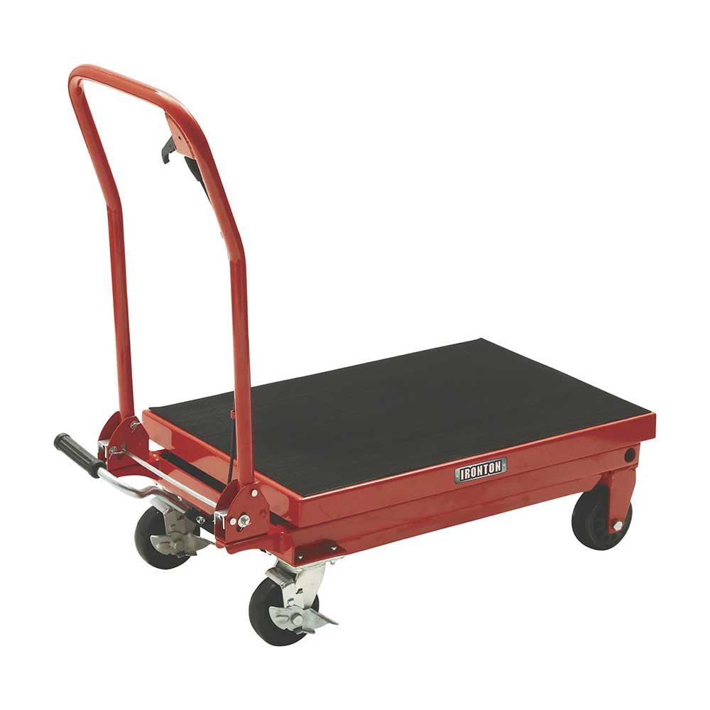 Ironton Hydraulic Table Cart | 1,000-Lb. Capacity | 34 3/4-In. Lift - Ironton