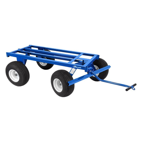 Jescraft Four Wheel Utility Trailer FWT-3048-18 Jescraft Open Deck 30" x 48" 18" Pneumatic Tire