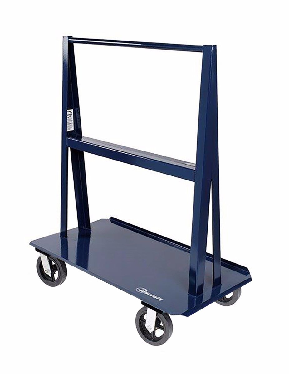 Jescraft Heavy Duty A-Frame Cart with Casters - 48 Inches - Jescraft