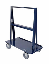 Jescraft Heavy Duty A-Frame Cart with Casters - 48 Inches WA-4824PL8-2R2S Jescraft 8" High-Performance Elastomer Casters: 2 Rigid, 2 Swivel