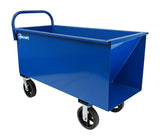 Jescraft Heavy Duty Concrete Carts JCC-10MR-2R2S Jescraft 10.5 cu. ft. 8" Mold-On-Rubber Casters: 2 Rigid, 2 Swivel