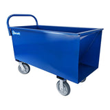 Jescraft Heavy Duty Concrete Carts JCC-10PL-2R2S Jescraft 10.5 cu. ft. 8" High-Performance Elastomer Casters: 2 Rigid, 2 Swivel