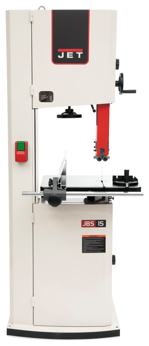 JET 15in 1.75HP Bandsaw w/Cast Iron Fence System - Jet