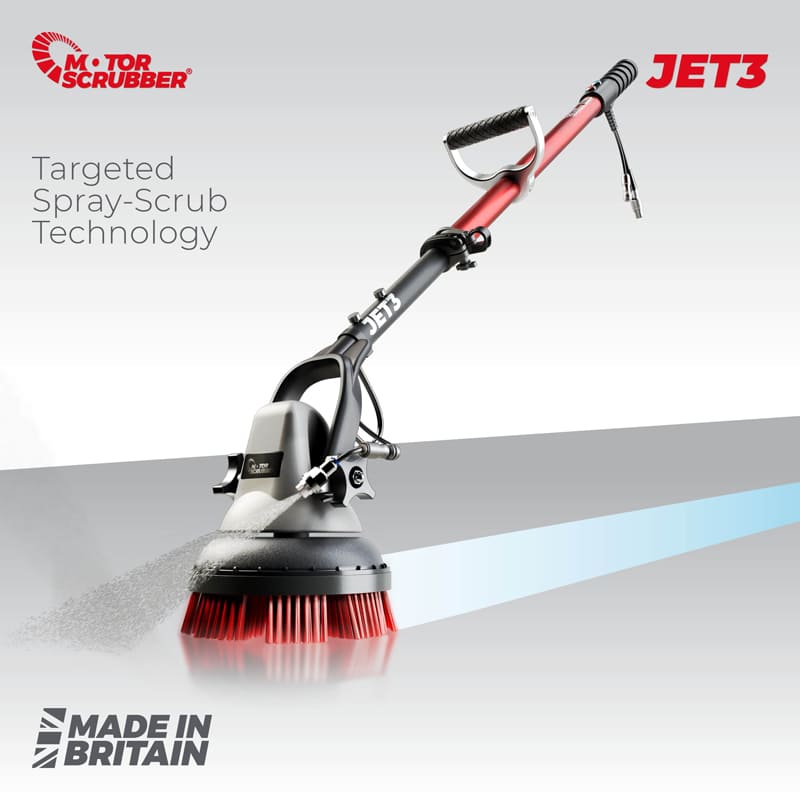 Jet3 Floor Scrubber - Motor Scrubber