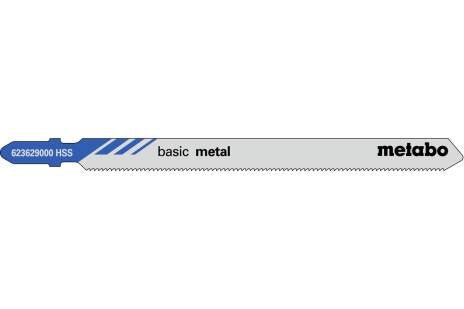 Jigsaw Blades "Basic Metal" - Metabo