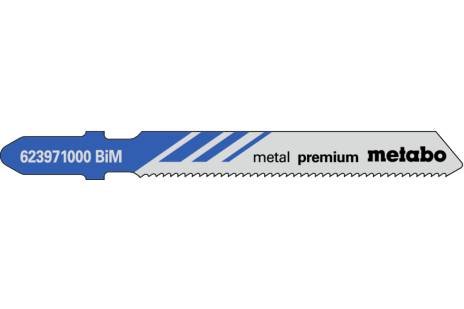 Jigsaw Blades "Metal Premium" - 5 per Pack - Metabo