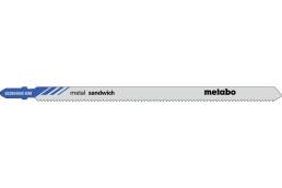 Jigsaw Blades "Sandwich Metal" - 5 per Pack - Metabo