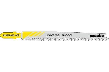 Jigsaw Blades "Universal Wood" - 5 per Pack - Metabo