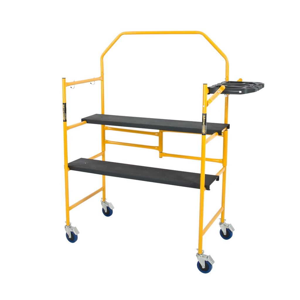 Jobsite Series 4' Safety Rail & Tool Shelf - MetalTech