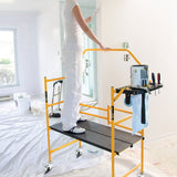 Jobsite Series 4' Safety Rail & Tool Shelf MetalTech