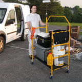 Jobsite Series 4' Safety Rail & Tool Shelf MetalTech