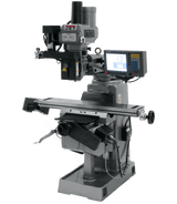 JTM-4VS Mill With 3-Axis ACU-RITE G-2 MILLPWR CNC With Air Powered Draw Bar Jet