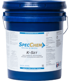 K-Set Non-Corrosive, Non-Chloride Accelerating Admixture - POS ONLY SpecChem
