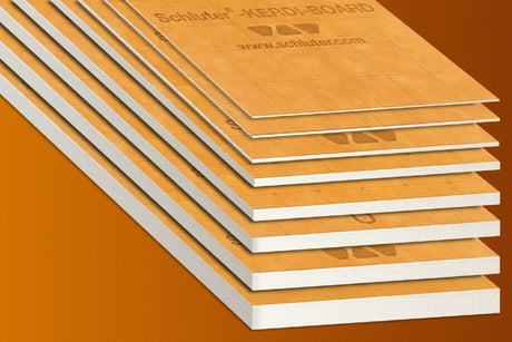 KERDI-BOARD Waterproof, Multifunctional Tile Substrate & Building Panel Schluter