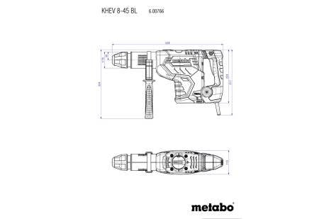 KHEV 8-45 BL - Metabo