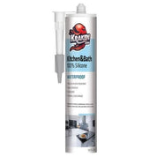 Kitchen & Bathroom Silicone 300 ml (10.1 FL Oz) White - Case of 12 - Kraken Bond