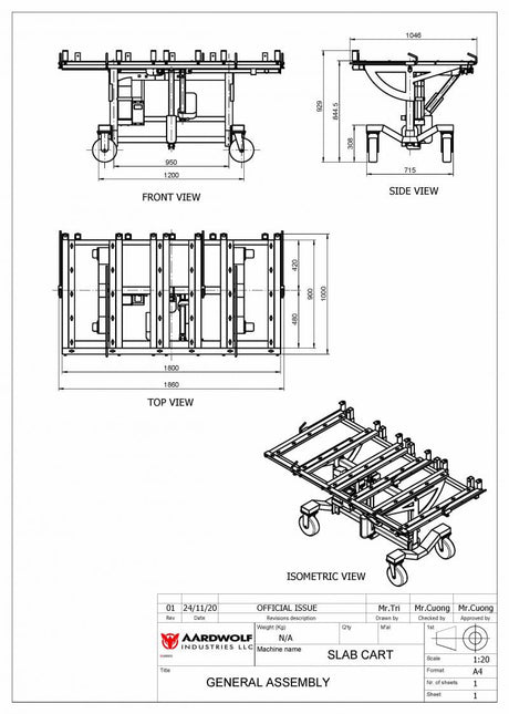 Kitchen Installation Cart Aardwolf