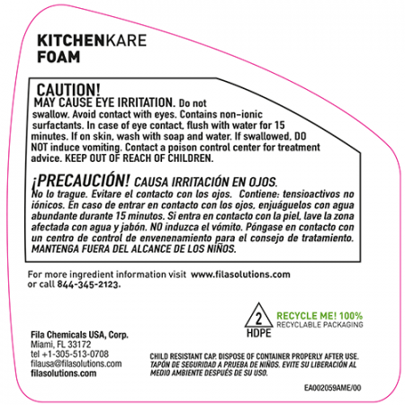 Kitchenkare Foam - Case of 6 Fila Solutions
