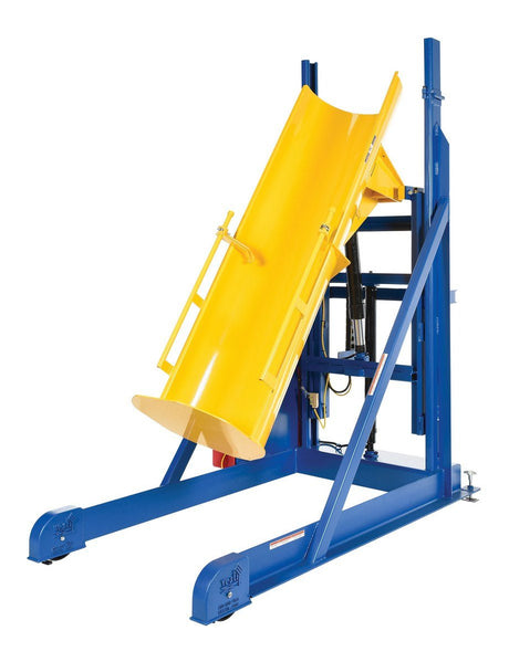 Lift-and-Dump Hydraulic Drum Dumpers Vestil