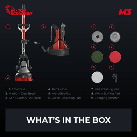 M3 Motor Scrubber Motor Scrubber
