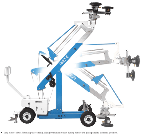 Manual Glass Robot GRM250 DTS Glass & Material Handling Equipment