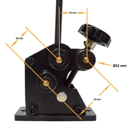 Manual Roll Bender R-M3 Baileigh