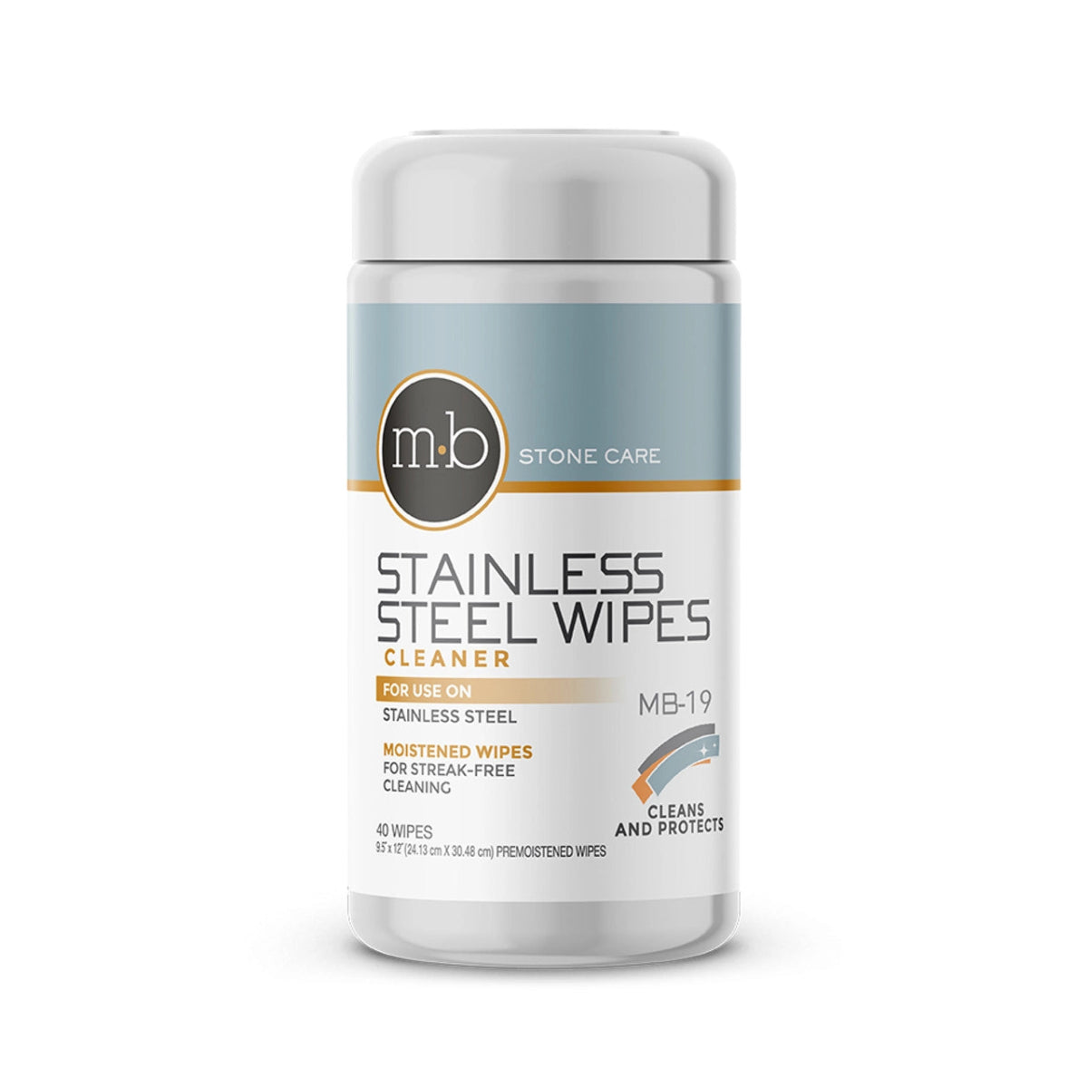 MB-19 Stainless Steel Wipes - MB Stone Care