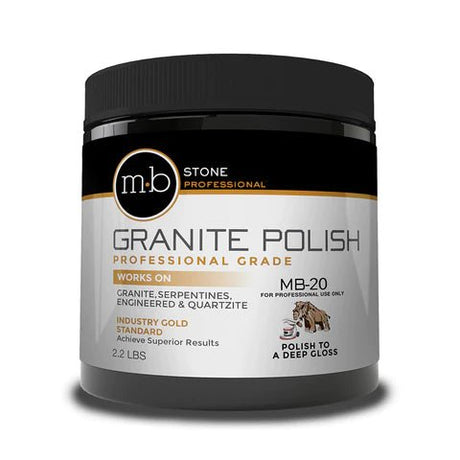 MB-20® Granite Polish - PROFESSIONAL USE ONLY MB Stone Care