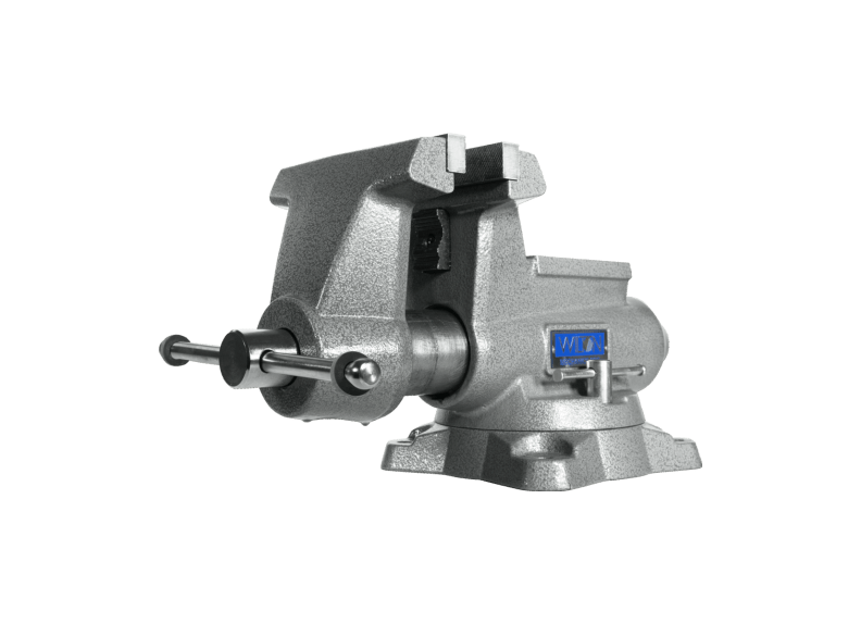 Mechanics Pro Vise 6-1/2" Jaw Width, 6" Jaw Opening, 360° Swivel Base Wilton