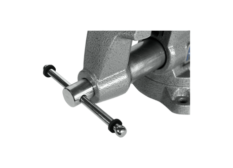 Mechanics Pro Vise 6-1/2" Jaw Width, 6" Jaw Opening, 360° Swivel Base Wilton