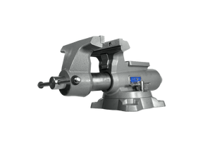 Mechanics Pro Vise 8" Jaw Width, 8-1/2" Jaw Opening, 360° Swivel Base Wilton