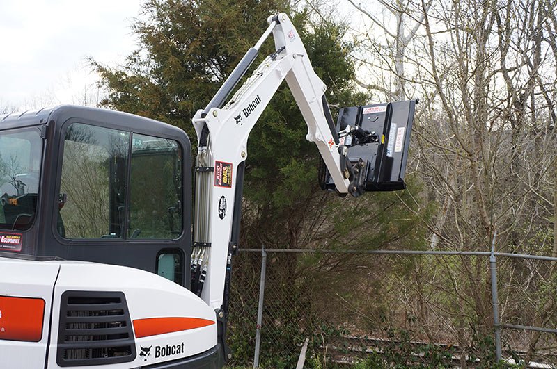 Mini Excavator Brush Cutter – Heavy Duty | Land Clearing Attachment ...