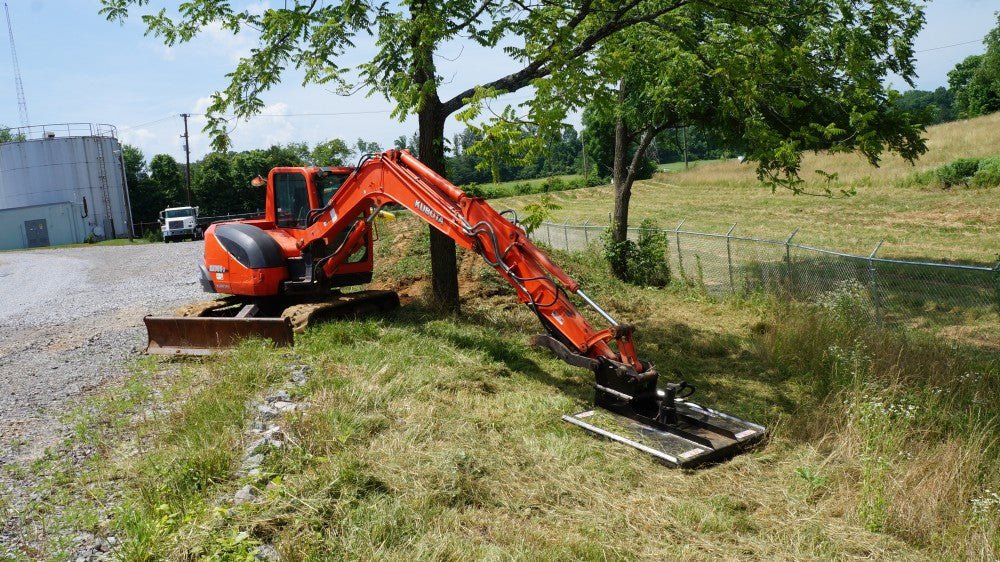 Mini Excavator Brush Cutter – Heavy Duty | Land Clearing Attachment ...