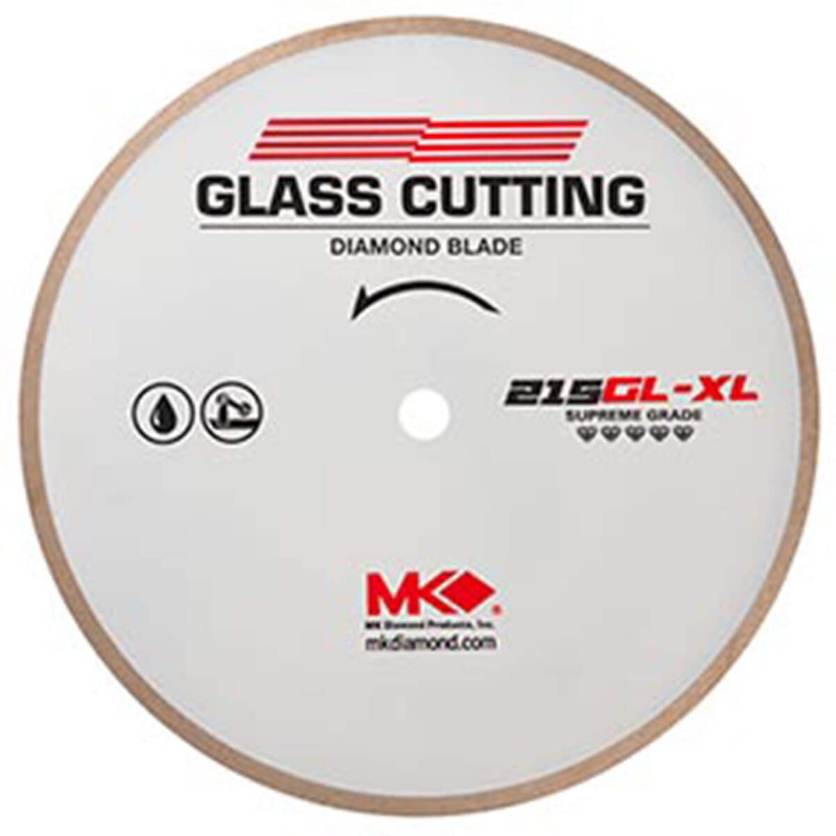 MK-215GL-XL Glass Metal Bond Blades (Supreme) - MK Diamond