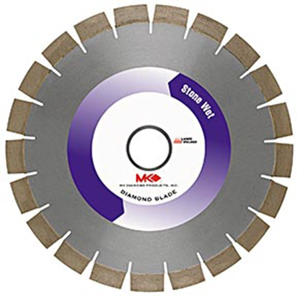 MK-62GSL-P Segmented Rim Silent Core Blades for Granite (Professional) - MK Diamond